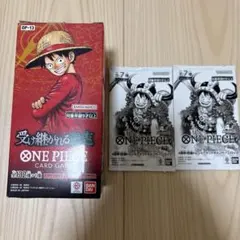 ワンピースカードゲーム 受け継がれる意志 BOX テープカット - メルカリ