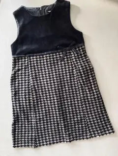 COMME CA ISM キッズ ノースリーブワンピース130 お洒落 リボン