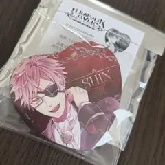 ディアラバ 月浪シン SONG OF EMBLEM ラメハート缶バッジ