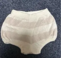 未使用⭐︎ジェラートピケ　ベージュピンクストライプ ボトムス 80-90cm