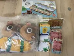 あつ森 一番くじ ミニテーブル　ティッシュケース つぶきち まめきち　マグカップ