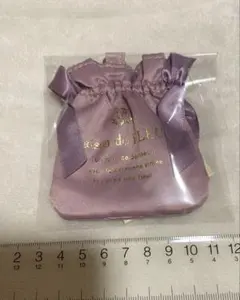 Maison de FLEUR ダブルリボンギャザートートバッグ キーホルダー