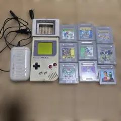 任天堂 ゲームボーイ 本体 DMG-01 初代 ソフト9本セット