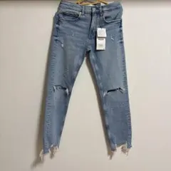 ZARA ダメージデニム 34