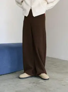 select MOCA /ニットバルーンパンツ　ブラウンのサムネイル