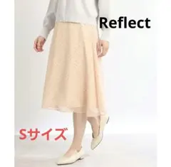 新品タグ付✨Reflect リフレクト クリスタルプリントスカート 洗える Sのサムネイル