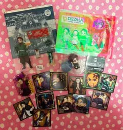 鬼滅の刃 15点 まとめ売り アクスタ シール ステッカー カード