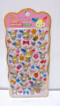 韓国限定 サンリオ ウサハナ ボンボンドロップシール ボンドロ