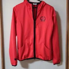 FILAゴルフ レディース長袖フルジップブルゾン★ パーカー サイズL オレンジ