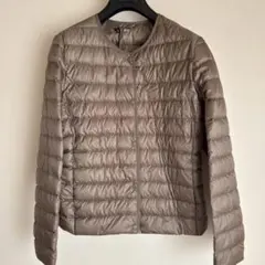 UNIQLO ユニクロ ウルトラライトダウン ノーカラー L