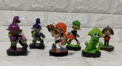 限定amiibo３点　グリーンガール　パープルボーイ　オレンジイカ　（アミーボ） 限定amiibo3点 グリーンガール パープルボーイ オレンジイカ