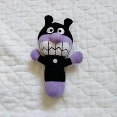 それいけアンパンマン　ぬいぐるみ　ばいきんまん　バイキンマン　赤ちゃん　ガラガラ