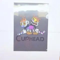 カップヘッド　Cuphead クリアファイル　A4 マグマン　海外アニメ　ゲーム
