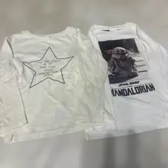 THE SHOP TK ZARA 長袖　カットソー 2枚セット 綿100