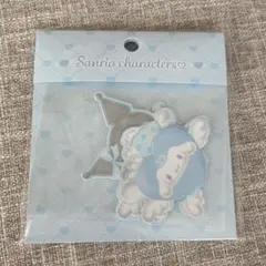 サンリオ　夢見るエンジェル ブルー　ステッカー　シール　クロミ　シナモン