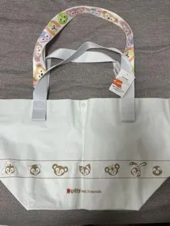 【タグ付き新品】香港ディズニー ダッフィー ショッピングバッグのサムネイル