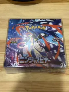 ポケモンカード 新品未開封 ニンジャスピナー シュリンク付きケース入