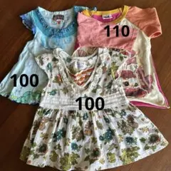 ✴︎値下げ✴︎キッズ　チュニック・Tシャツ　3点セット