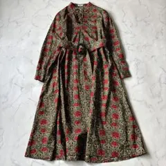 I AM I in fact リバティ花柄シャツワンピース　チャイナボタン 2026年最新】iami リバティの人気アイテム - メルカリ