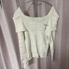 INGNI リボンブローチ付きニット