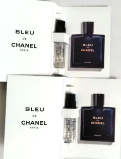 CHANEL　ブルードゥシャネルパルファムサンプル2個セット