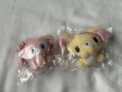 シュガーバニーズ ぬいぐるみ キーホルダー ももうさ はなうさ - メルカリ