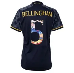 ベリンガム　レアルマドリード　ユニフォーム　限定ネーム　希少　Ｌサイズ