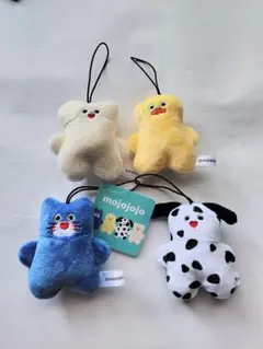モジョジョジョ にこっとストラップ マスコット4体セット