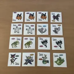ポケモンパン デコキャラシール DUAL16枚セット