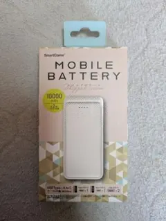SmartComm モバイルバッテリー 10000mAh 本体 オーム電気のサムネイル