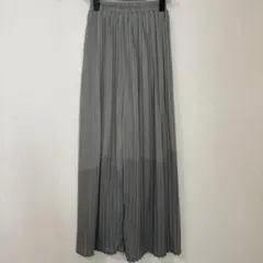 グレー プリーツパンツ Lサイズ