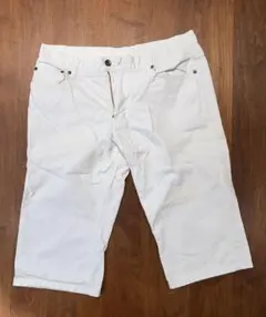 COMME CA ISM ホワイト ショートパンツ XLサイズのサムネイル