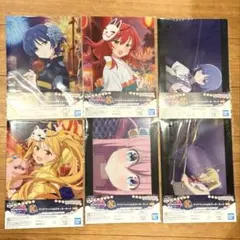 一番くじ　「ぼっち・ざ・ろっく！」　K賞　クリアファイル&ステッカーセット　6種