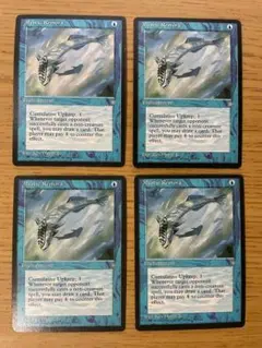 神秘的負荷/Mystic Remora 英語版4枚セット ICE MTG