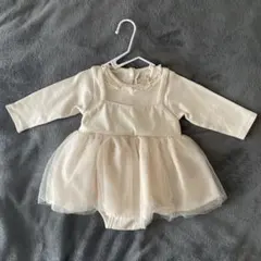 【美品✨】petit main♡ロンパース/アイボリー