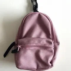 【未使用】無印良品　ミニリュック　ポーチ スモーキーピンクのサムネイル