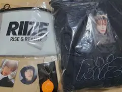 新品 RIIZE ポップアップ 東京 グッズ セット フーディー スローガン