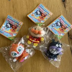 アンパンマン ふわふわゆひ人形　3点セット