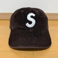Supreme Corduroy S Logo 6-Panel 24aw