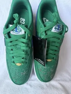 最終値下げ　Nike Air Force 1 グリーン/ブルー 40th限定