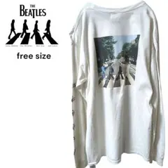THE BEATLES アビーロード 長袖Tシャツ フリーサイズのサムネイル