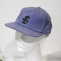 未使用 帽子  90s Shadow Mickey Mouse Cap D066