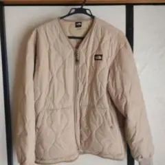 THE NORTH FACE ベージュ キルティングジャケット