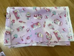 オックス生地　コスメ　はぎれ　ユニコーン