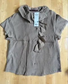 コントワーデコトニエ　半袖　シルクレーヨン　カットソー 38 ファッション コントワーデコトニエ シルク／綿 2枚合わせ