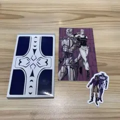 スシロー ジョジョの奇妙な冒険 トラベルステッカー ポルナレフ＆ピックセット