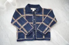 misha&puff Ladder Square Cardigan 4y