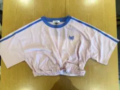 ピンクラテ　半袖トップス　150