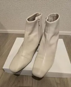 【バナナ様専用】RANDA 晴雨兼用 ストレッチ スクエアトゥショートブーツ