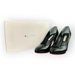 DIANA ダイアナ レッドソール エナメル ハイヒール 23.5